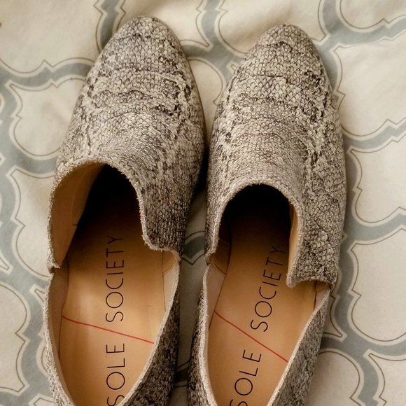 Sole Society Jaznae Bootie Natural Leather Size 8 .5 - Picture 1 of 5